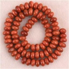 4X6MM RONDELLE GOLDSTONE Gemstone loose beads 15'' ZY360