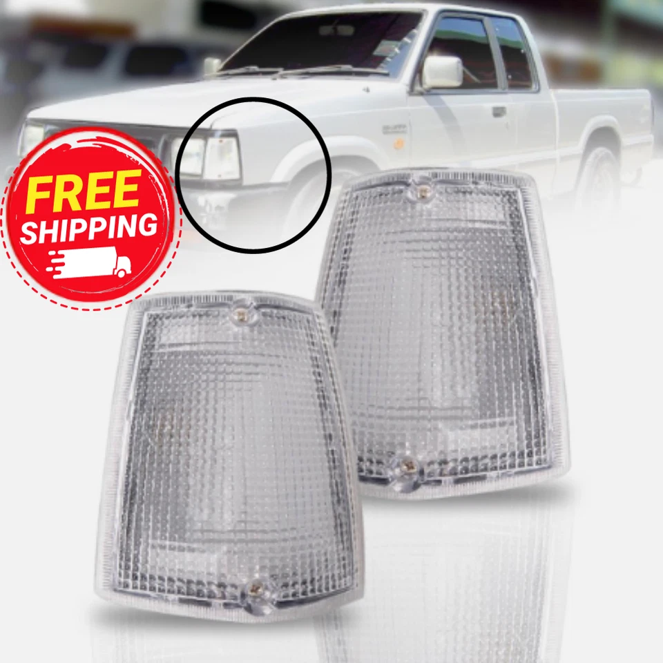 Par de luces de señal de giro para Mazda Magnum B2000 B2200 B2600 1985-1998. Foto 2 de 4