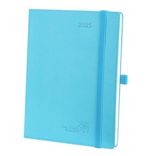 2025 Planner 6.5'' x 8.5'' - 2025 Weekly Medium-6.5'' x 8.5'' Blue Green
