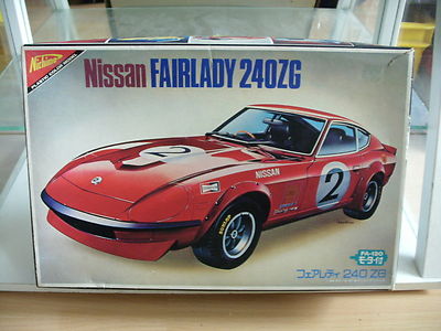Model kit Nichimo Nissan Fairlady 240ZG on 1:24 in Box (spare or repair)