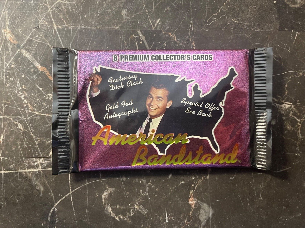 1993 Collect-a-Card American Bandstand Dick Clark Foil Pack for
