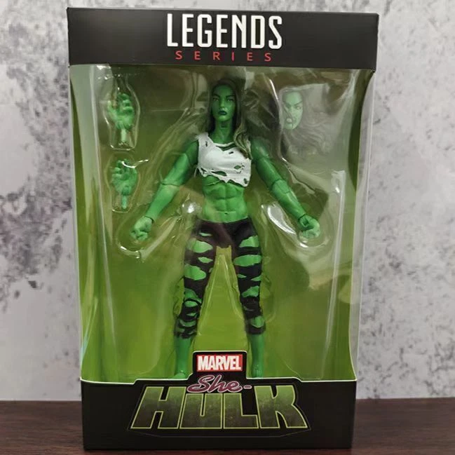 Anime Savage She-Hulk Figura de Acción Colección PVC Modelo Estatua Juguetes Regalo en Caja Foto 3 de 4
