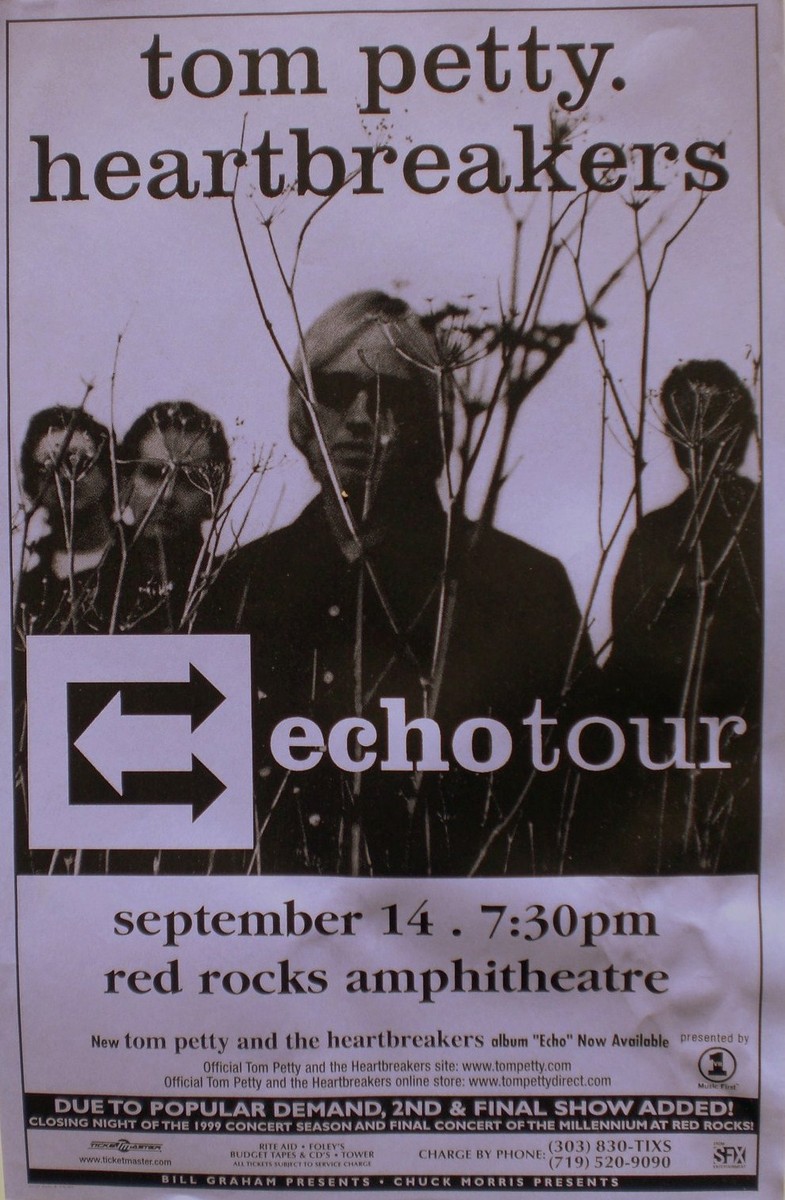 TOM PETTY & THE HEARTBREAKERS 1999 DENVER 