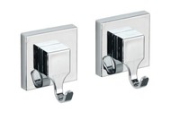 Wenko 2Er Set Wand Haken Garderoben Handtuch KüChe Bad GäSte Wc Ohne Bohren