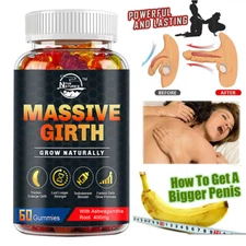 Nature's Live Grow XL Extreme Stamina & Energy Gummies, Male Max Extrength Gummy