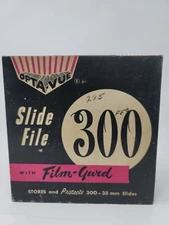 Opta-Vue Slide File 300 New with original box, Vintage