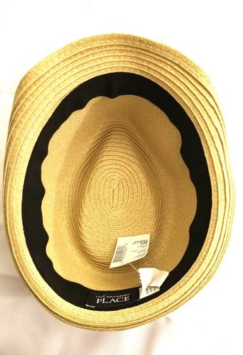 THE CHILDREN'S PLACE Boy's Azul Plaid Fedora Hat & Sunglasses Set - SIZE M/L - Picture 5 of 9