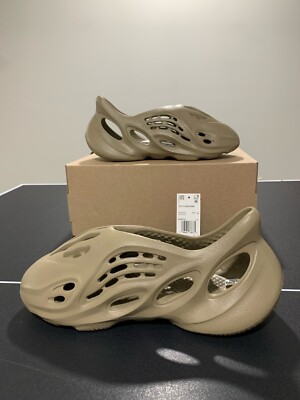 Size 8 - Yeezy Foam Runner Stone Taupe ID4752 Brand New In Hand | eBay