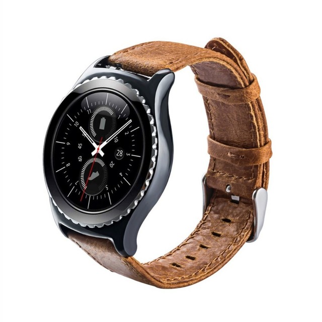 Correa Pulsera Brazalete de Piel Samsung Gear S2 Classic Marron | Compra  online en eBay