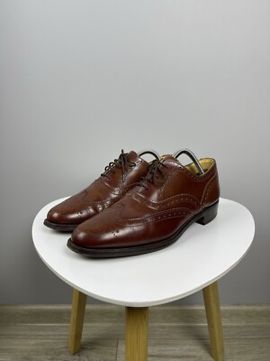 Loake 1880 Brown Brogue Dress Shoes size 9 / US 10