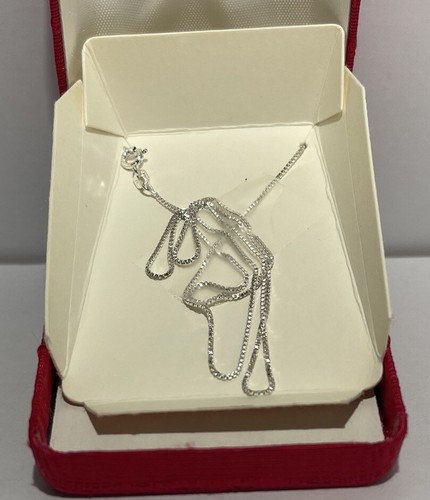 lotto di 4 croci con ogni catena in argento sterling 18" - Foto 9 di 9