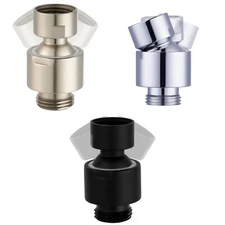 Adjustable All Metal Shower Head Swivel Ball Joint Adapter,Shower Arm Connector
