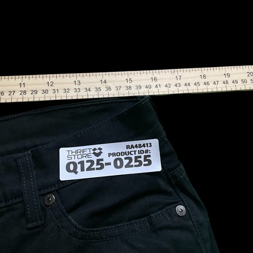 Levi's Boot Cut 512 Jeans Women's Black Button-Fly Perfectly Slimming - W32 - Picture 5 of 5