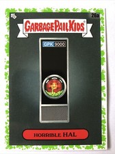 Garbage Pail Kids 2023 Intergoolactic Sticker Green Horrible Hal 26a