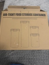 Airtight Food Storage Container Set, 16 Pcs BPA Free Plastic Dry Food for