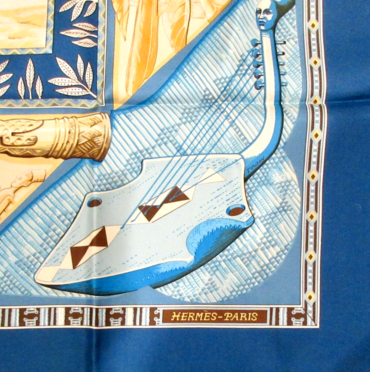Hermes Au Son du Tam-Tam Scarf - 36 Hermes Au Son du Tam-Tam Scarf - 36