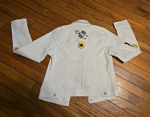 The Children’s Place Girls White Denim Jean Jacket Size XL (14) $ 39.95 NWT - Picture 5 of 6