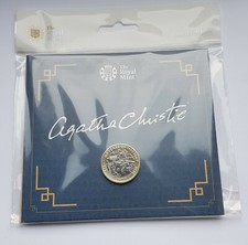 2020 Royal Mint Agatha Christie Mysterious Affairs £2 Two Pound BU Coin in Pack