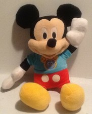 Mickey Mouse Clubhouse Fun Talking Singing 13" Plush Hot Dog Song USED Untested