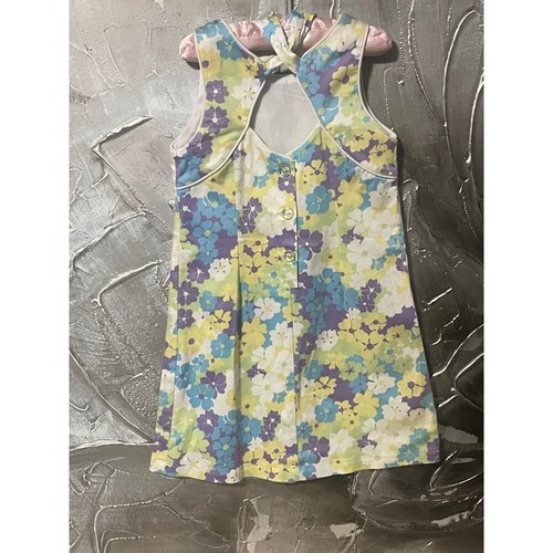 HYPE Floral Dress Sleeveless Cutout Back Casual Spring Party Girl's Size 6 New - Picture 3 of 16