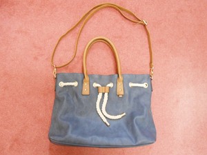 new look navy bag