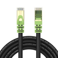 Outdoor Cat 7 Ethernet Cable 150ft 26AWG Heavy-Duty Cat7 Networking Cord Patc...