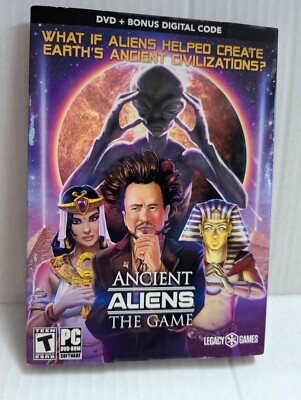 Ancient Aliens The Game Legacy Games PC DVD-ROM Game Sealed Stocking Stuffer