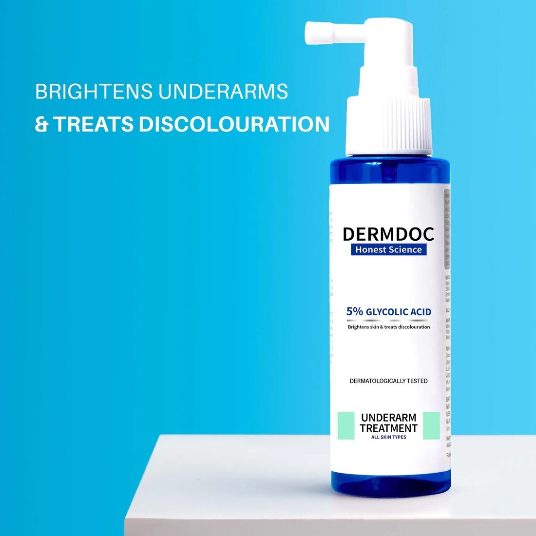 Dermdoc 5% Glycolic Acid Under Arm Treatment Sprey (100ml