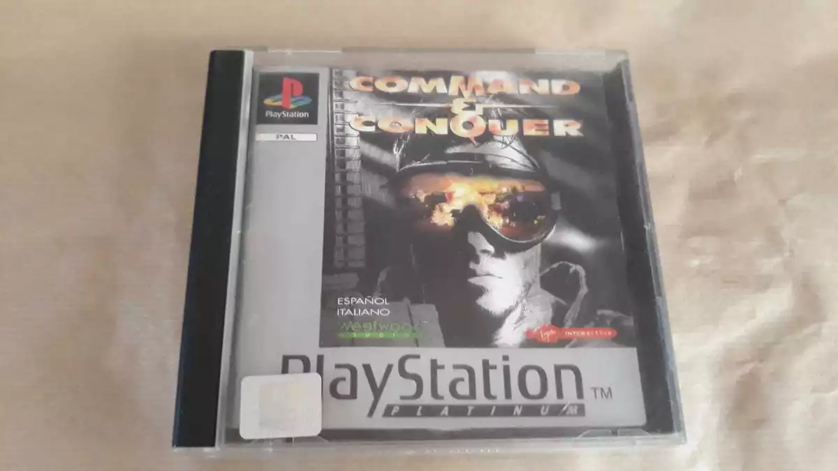 COMMAND CONQUER PLATINUM PLAYSTATION 1 PS1 PAL ESPA A eBay