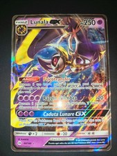 💫Carta Pokemon Lunala Gx Set Sole E Luna 66/149 Ita Good Inked Firmata