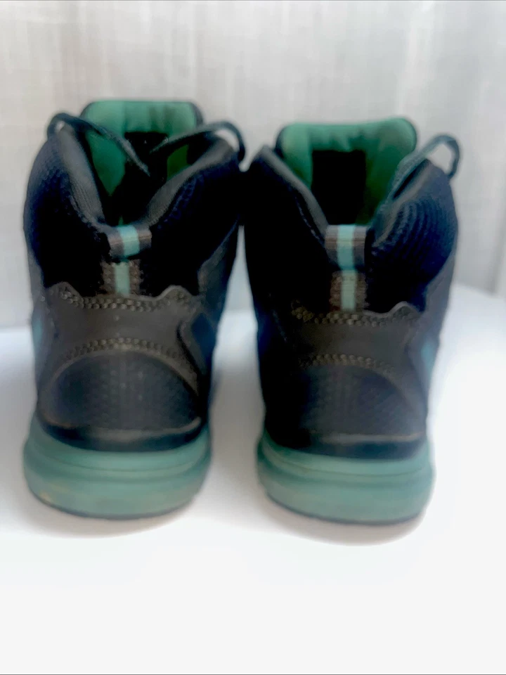 Botas femininas Wolverine 7,5W ágeis FX estilo atlético caminhada biqueira de aço cinza azul-petróleo - Imagem 3 de 4