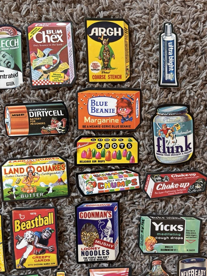 Lote de 72 paquetes Topps Wacky Foto 4 de 4