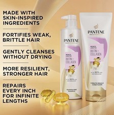 Pantene ProV Miracles Infinite Lengths Biotin Collagen Shampoo Conditioner set