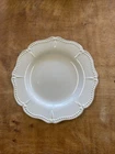 JCPenney Madden ADALINA IVORY Salad Plate 9" Scalloped 1 ea       3 available
