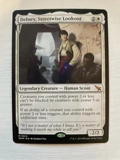 Delney, Streetwise Lookout - Murders at Karlov Manor (MKM) NM MTG Mythic #012