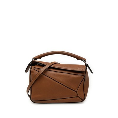 LOEWE anagram Puzzle bag mini Handbag Shoulder Bag 2WAY Women 【Used】