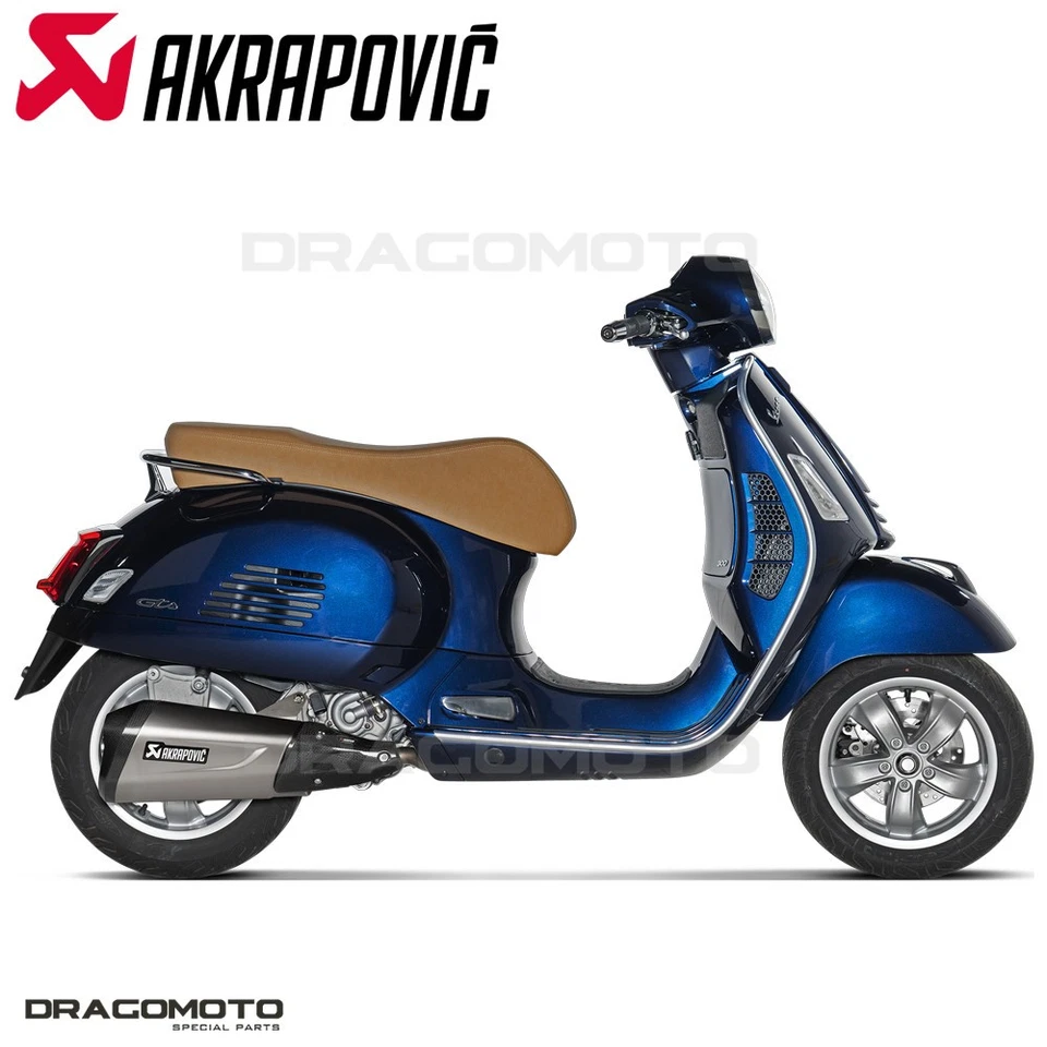 Escape VESPA GTS 300 HPE ABS Super Sport 2021-2024 AKRAPOVIC RC S-VE3SO11-ZDFSS - Imagen 2 de 4
