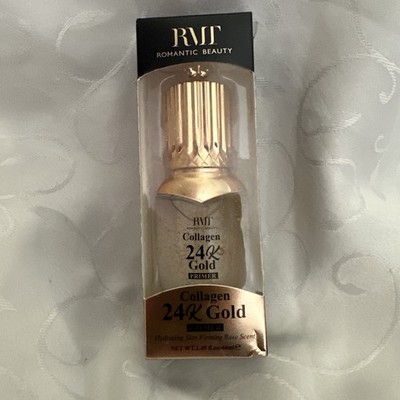 ROMANTIC BEAUTY COLLAGEN 24K GOLD PRIMER HYDRATING SKIN FIRMING ROSE + BTY GIFTS