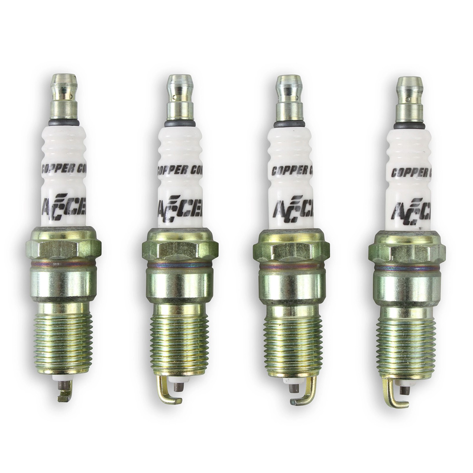 ACCEL HP Copper Core U-Groove Spark Plugs for 86-03 GM LS LT Engine 4-Pc Set