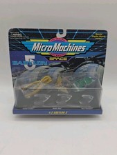 Micro Machines Babylon 5 1995 Vintage Galoob Collection Set 2 Rare