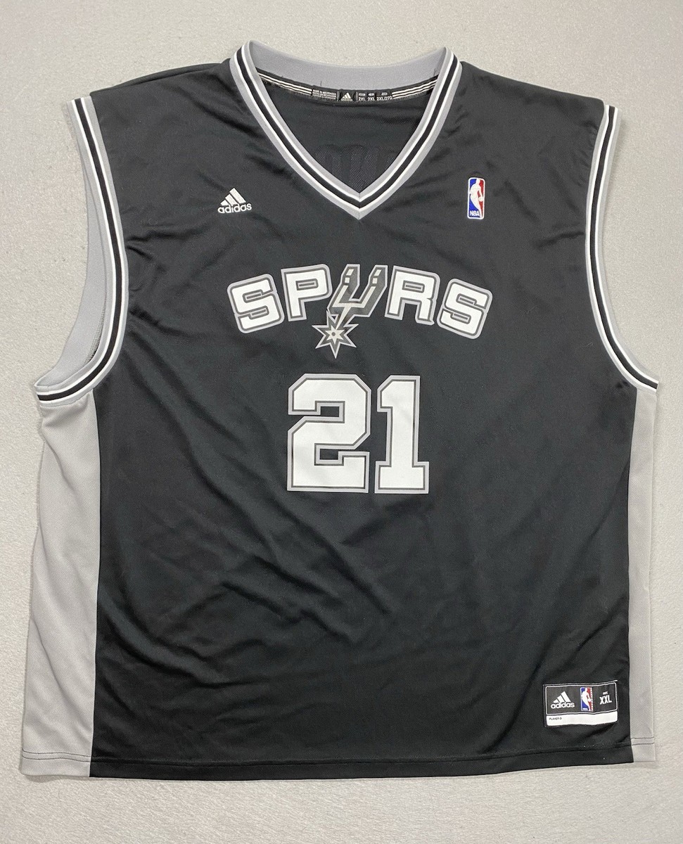 SPURS DUNCAN 21 ユニフォーム XL adidas Vintage Adidas San Antonio Spurs Tim Duncan #21 Jersey Size