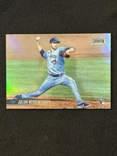 2021 Stadium Club Chrome Julian Merryweather RC #315 Refractor Blue Jays