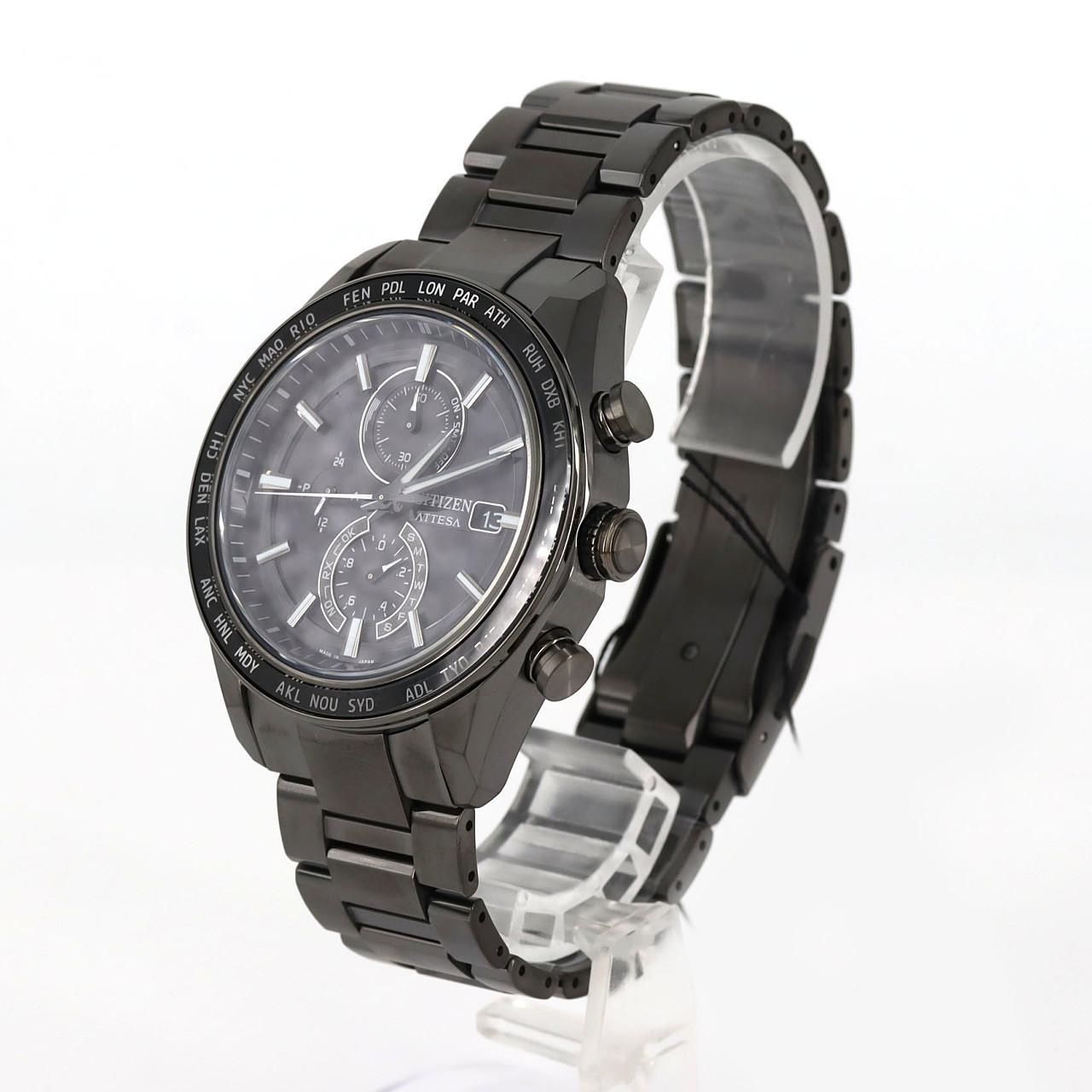 Citizen ATESSA H800-00D9D01/AT8294-59E TI Solar Quartz Radio Controlled Watch image 2
