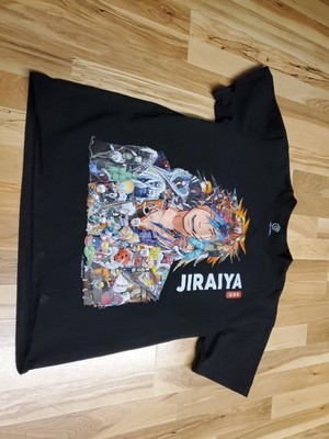 Turned Ninja Graphic Anime Black Tshirt Size Large
