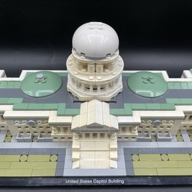 LEGO Architecture United States Capitol Building (Set 21030) incomplete See Pics