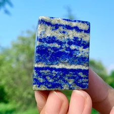 82G Natural Polished Lapis Lazuli Freeform from Afghanistan Home Decor healing