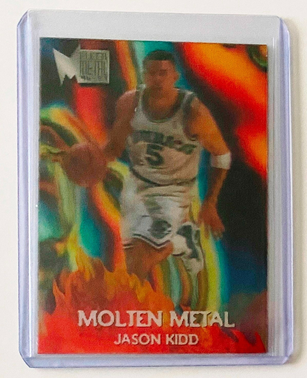 1996-97 Fleer Metal Molten Metal Jason Kidd Dallas Mavericks