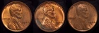 Uncirculated 1940-P,D,S Lincoln Wheat Cents