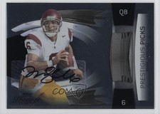 2009 Playoff Prestige Prestigious Picks Black Signatures Mark Sanchez Auto j4h