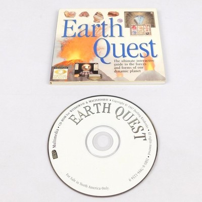 Eyewitness Virtual Reality Earth Quest PC CD ROM Tested 1997 Dorling Kindersley